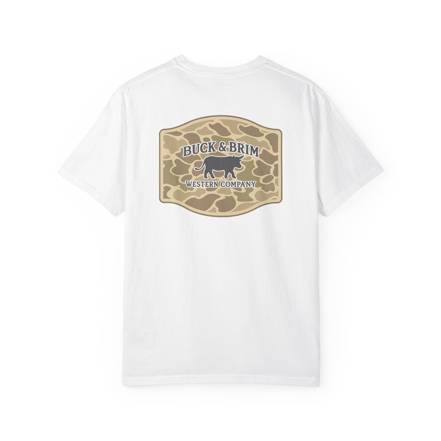 Buck & Brim Camo Logo T-Shirt