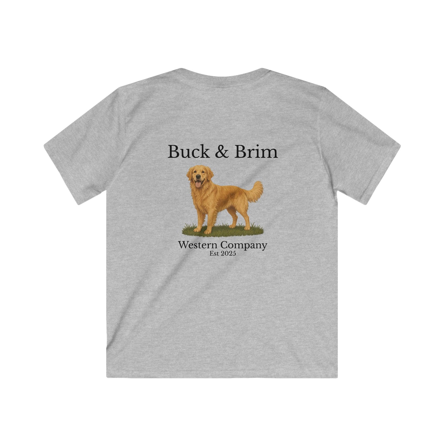 Kids Buck & Brim Dog T-Shirt