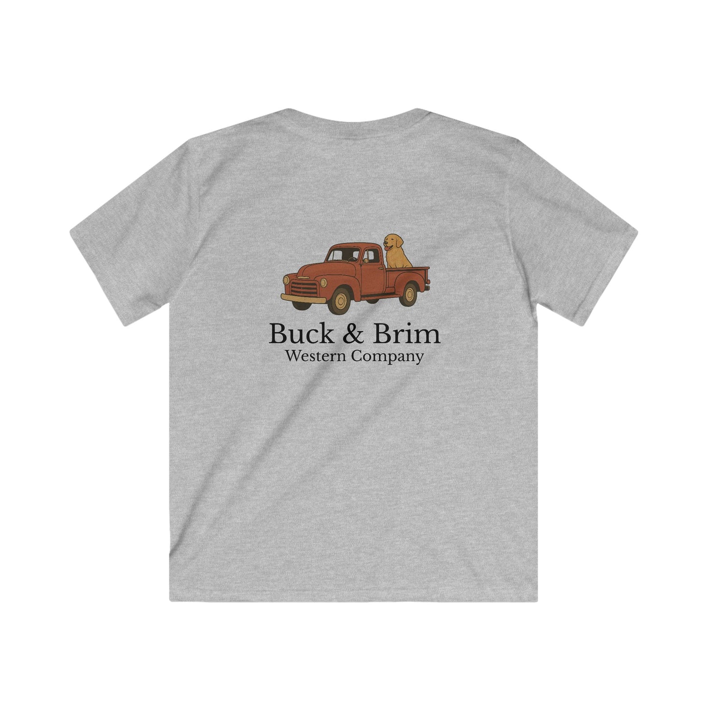 Kids Buck & Brim Truck & Dog T-Shirt