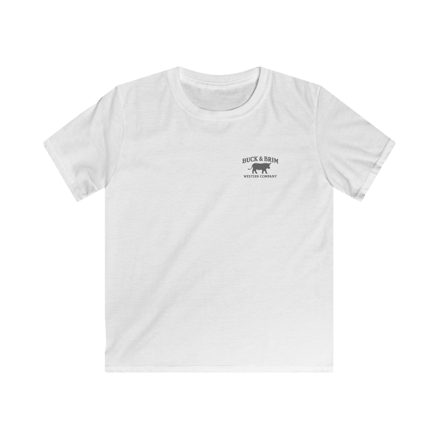 Kids Buck & Brim Camo Logo T-Shirt