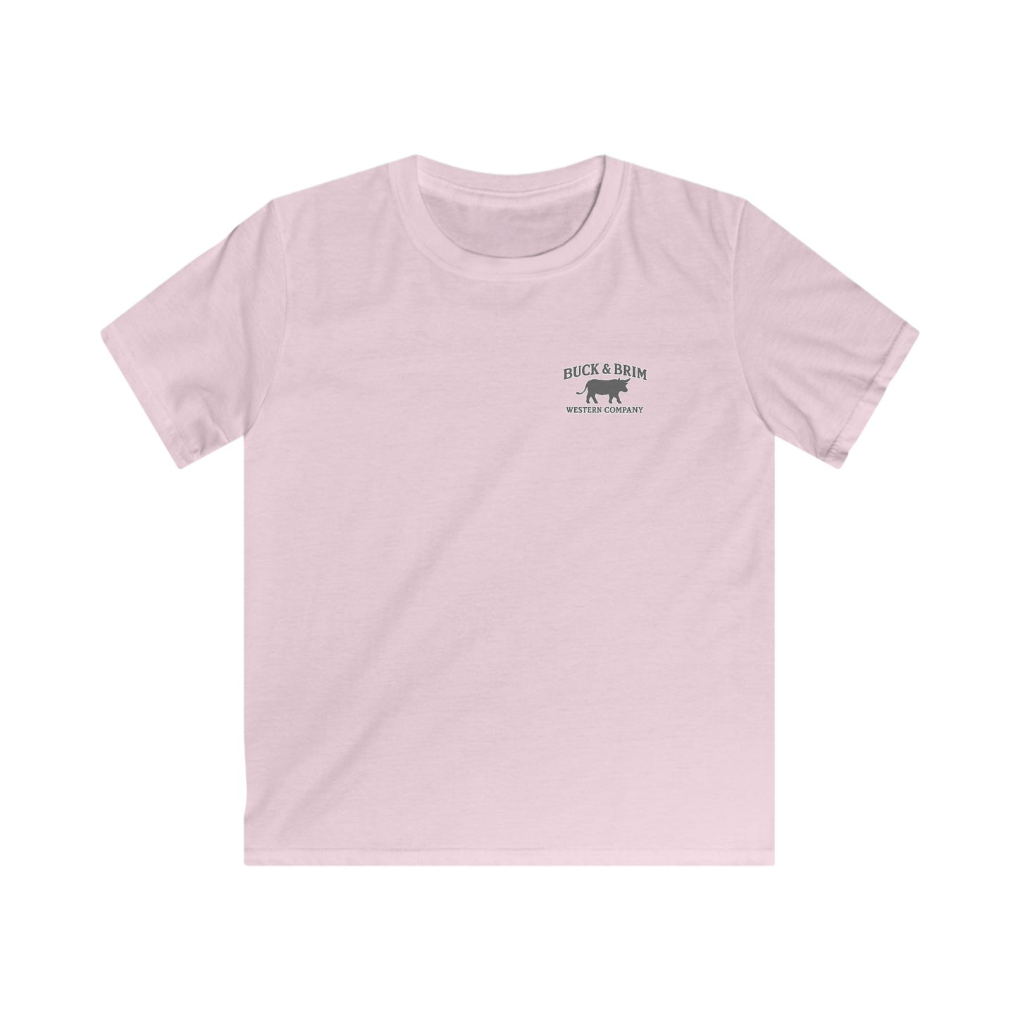 Kids Buck & Brim Camo Logo T-Shirt
