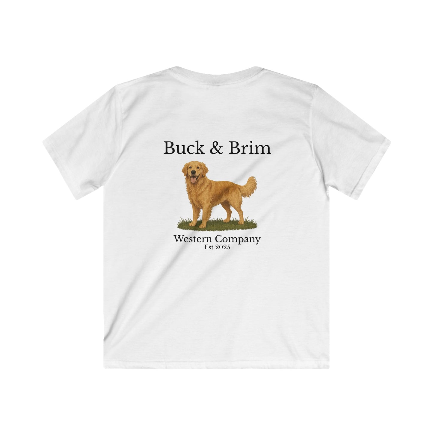 Kids Buck & Brim Dog T-Shirt