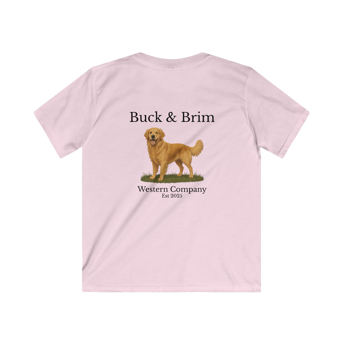 Kids Buck & Brim Dog T-Shirt
