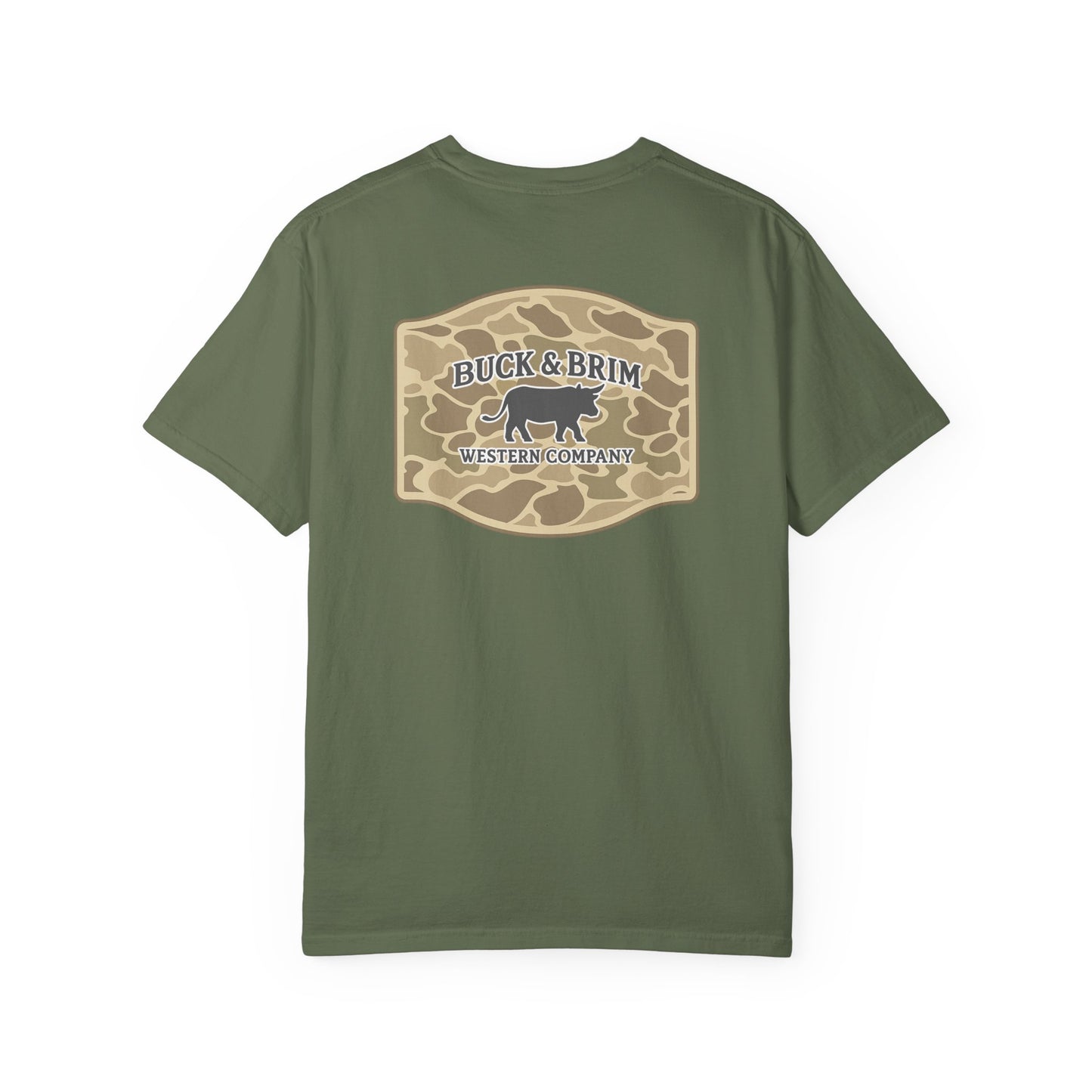 Buck & Brim Camo Logo T-Shirt