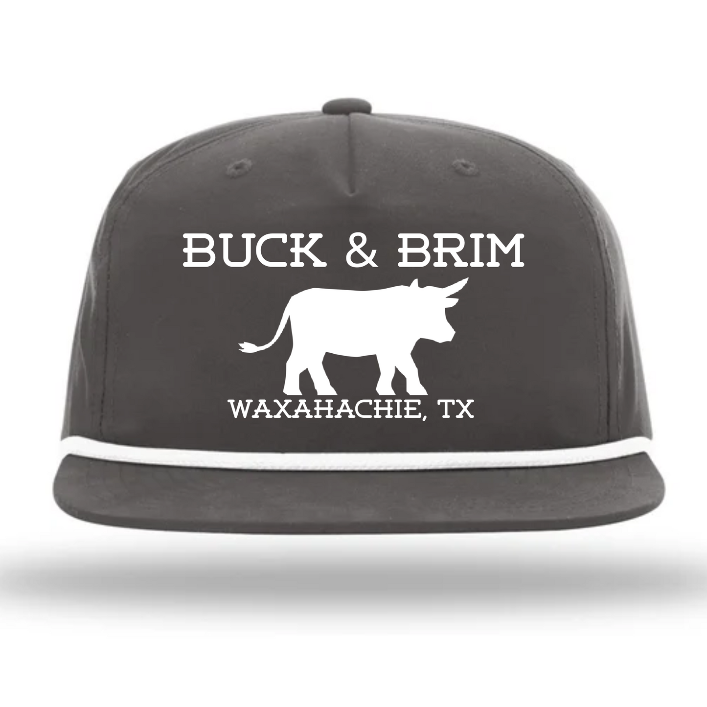 Buck & Brim Logo Hat - Grey (PREORDER)