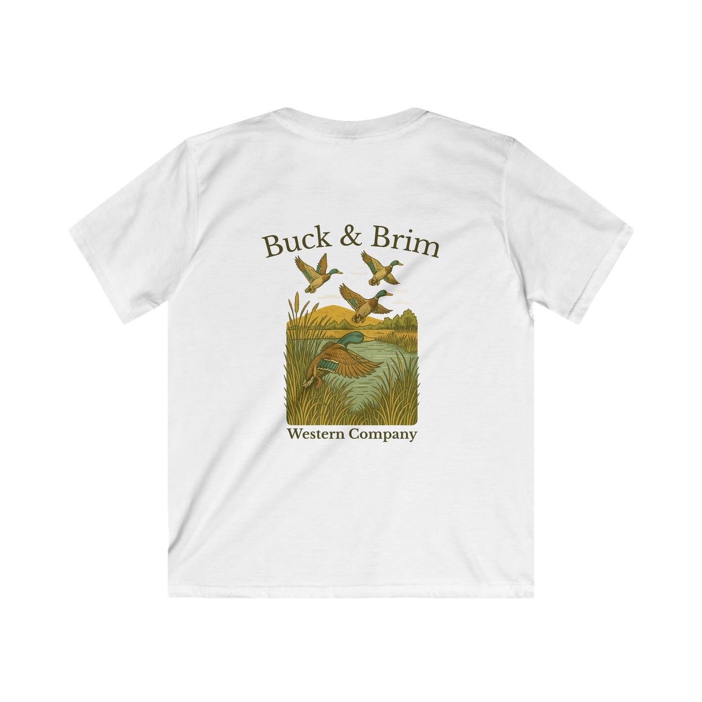 Kids Buck & Brim Duck Marsh T-Shirt