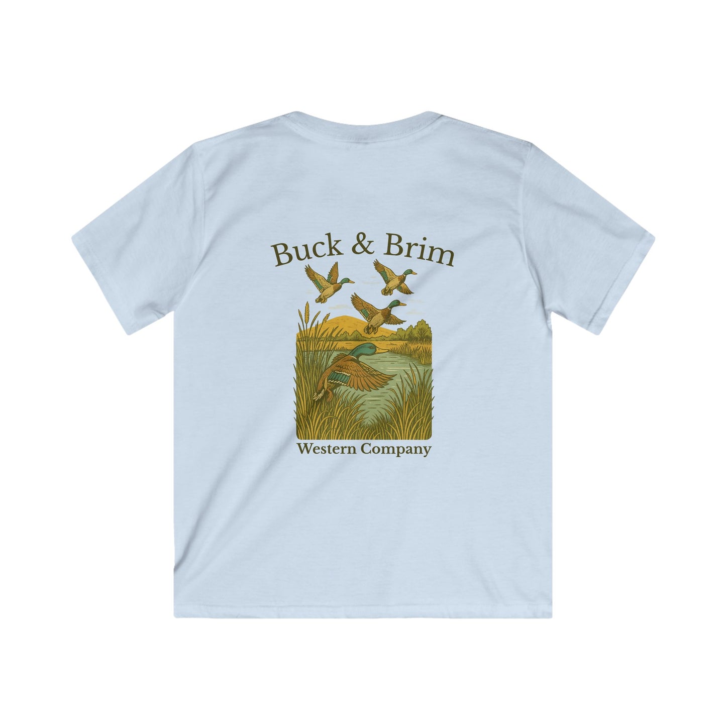 Kids Buck & Brim Duck Marsh T-Shirt