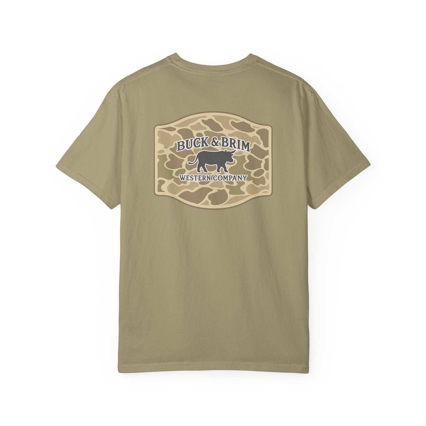 Buck & Brim Camo Logo T-Shirt