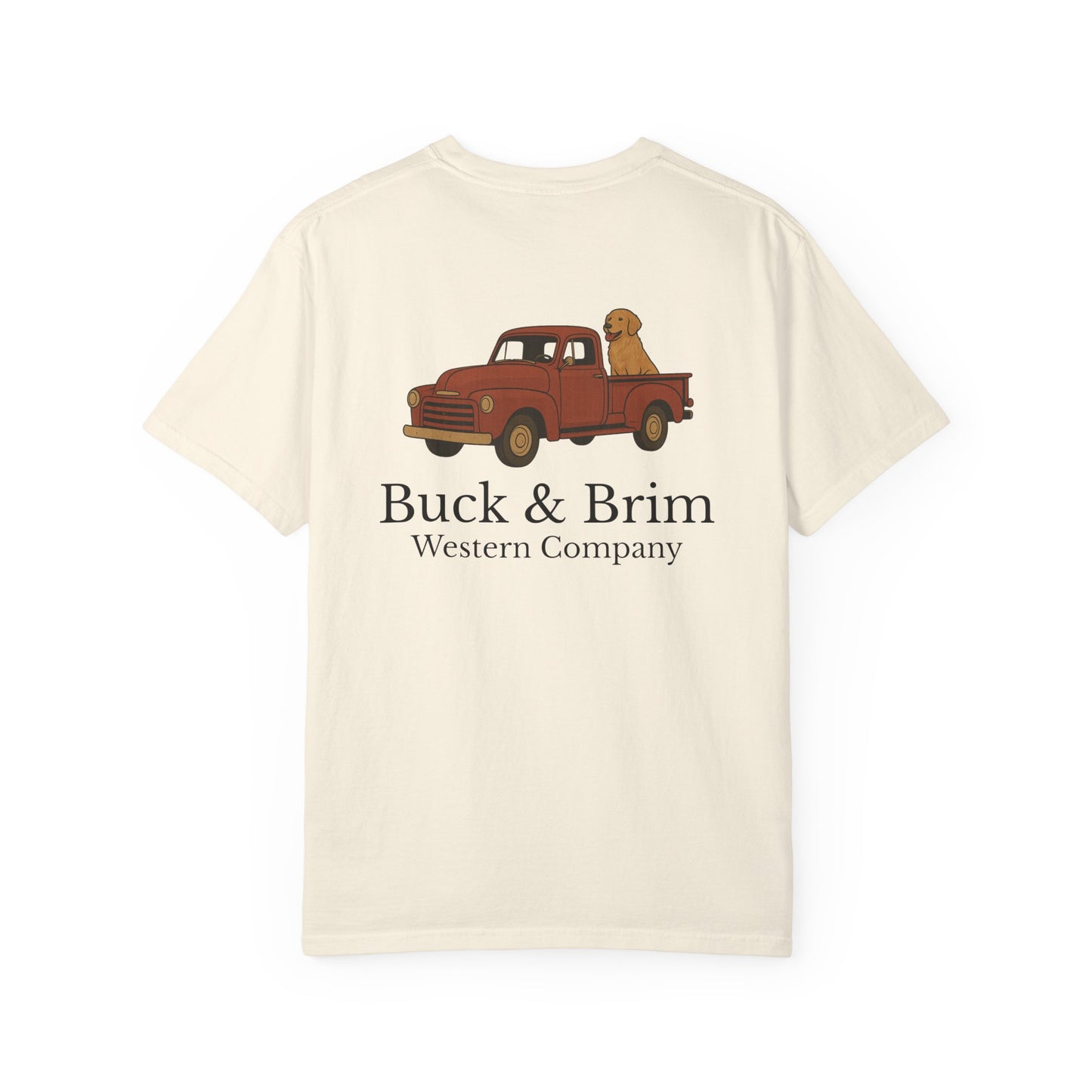 Buck & Brim Truck & Dog T-Shirt