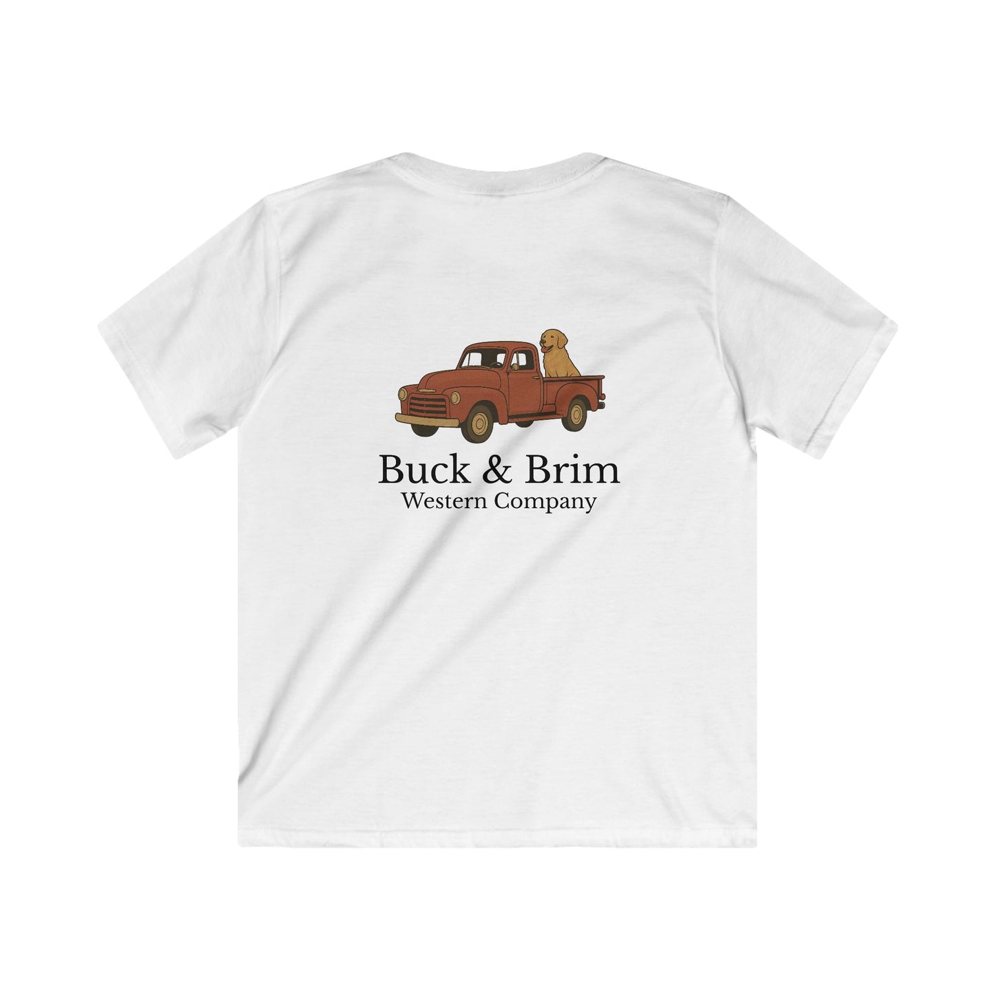 Kids Buck & Brim Truck & Dog T-Shirt