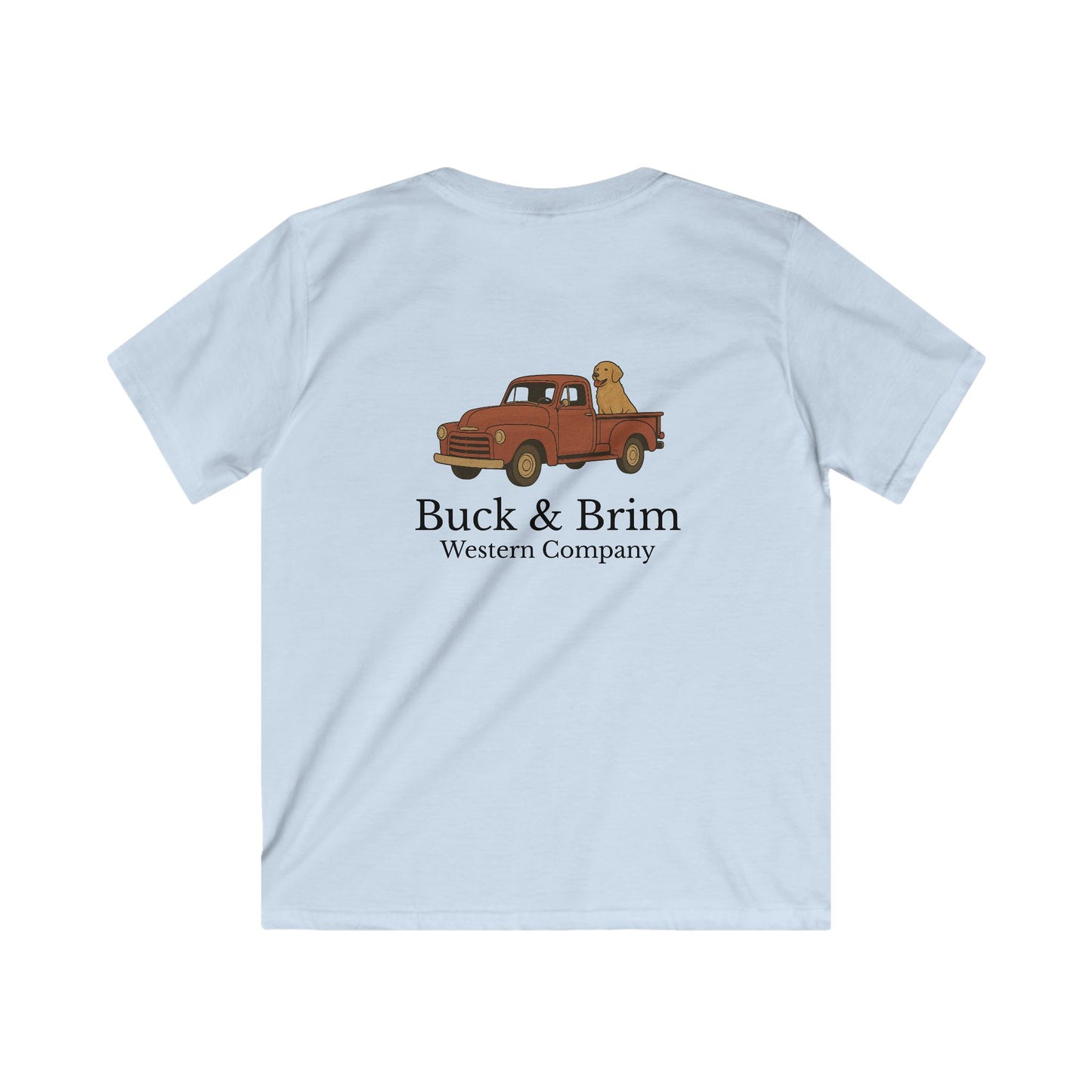 Kids Buck & Brim Truck & Dog T-Shirt