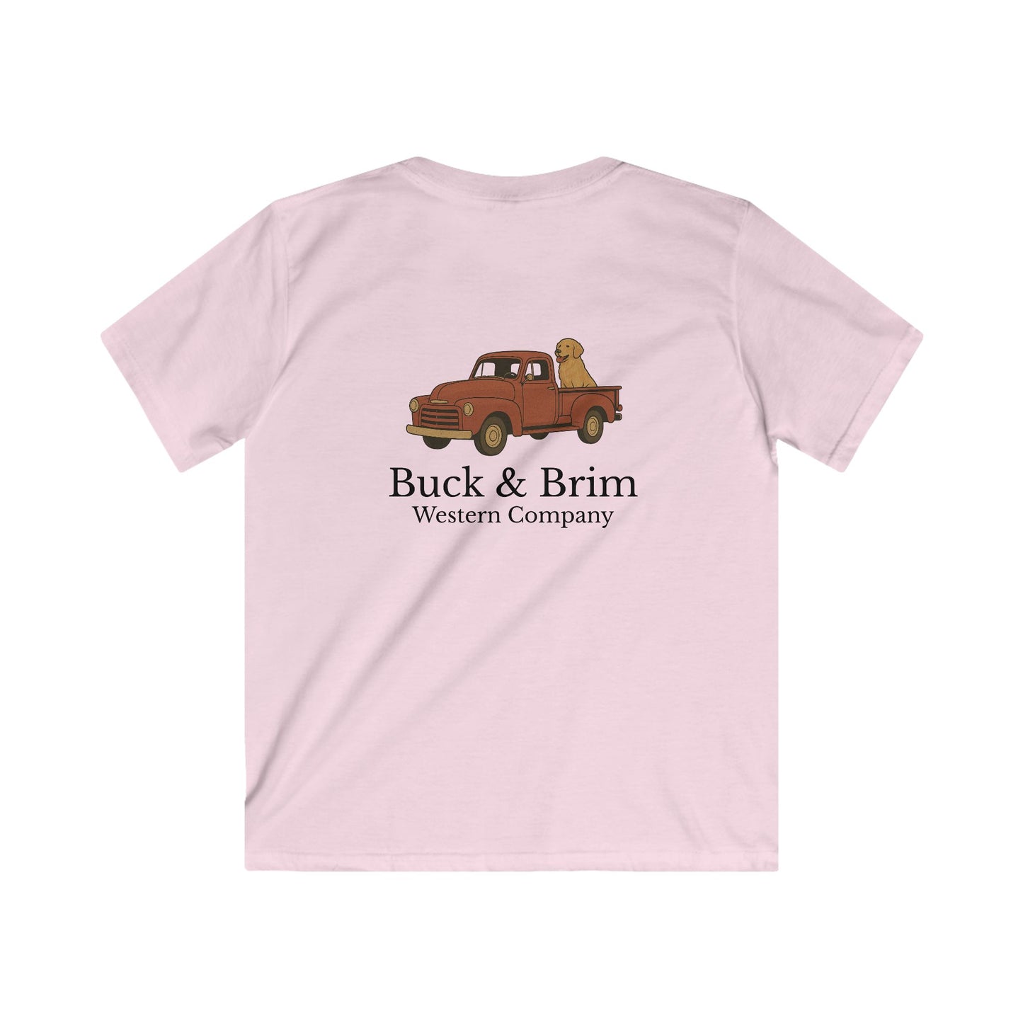 Kids Buck & Brim Truck & Dog T-Shirt