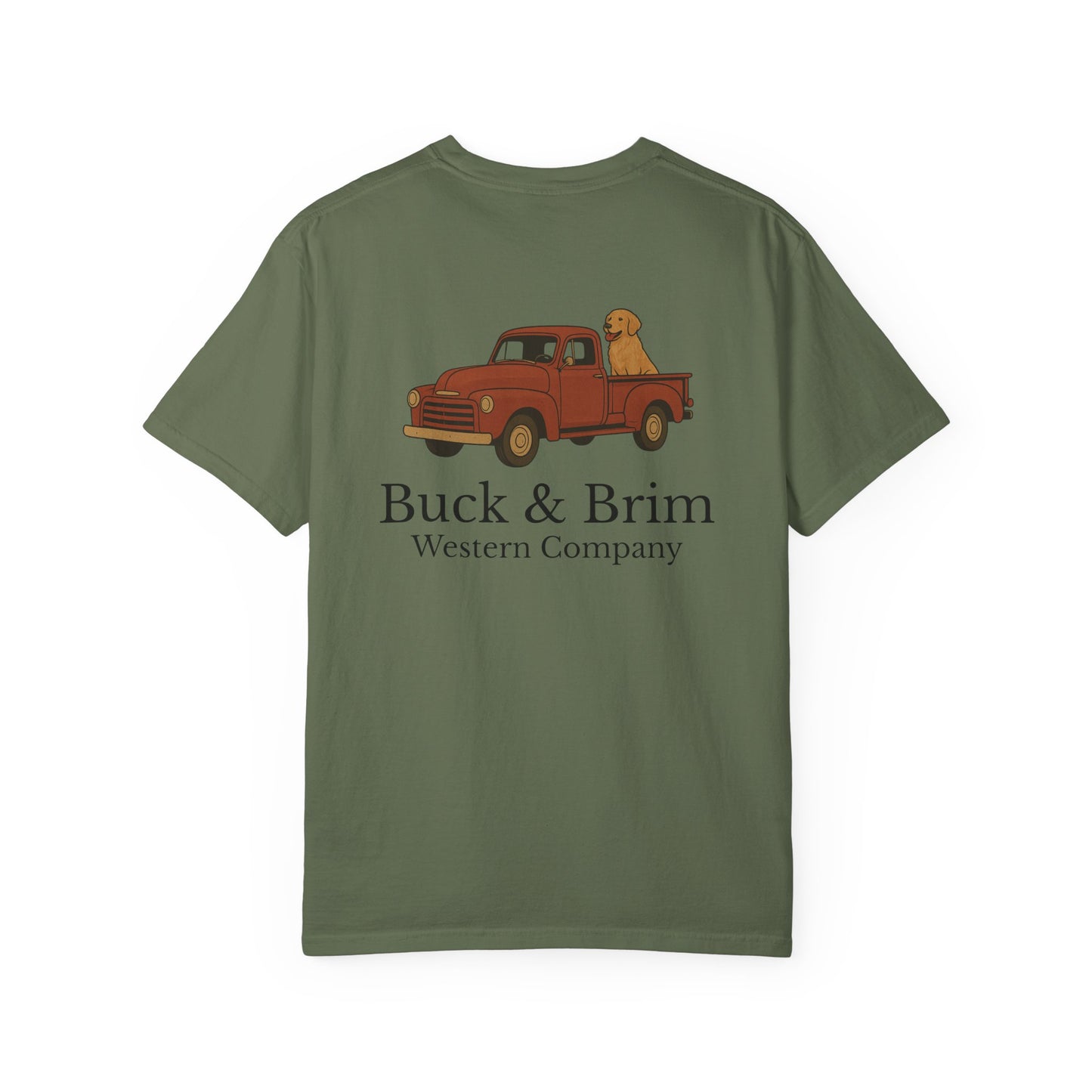 Buck & Brim Truck & Dog T-Shirt
