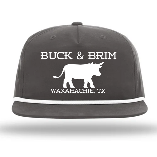 Buck & Brim Logo Hat - Grey (PREORDER)