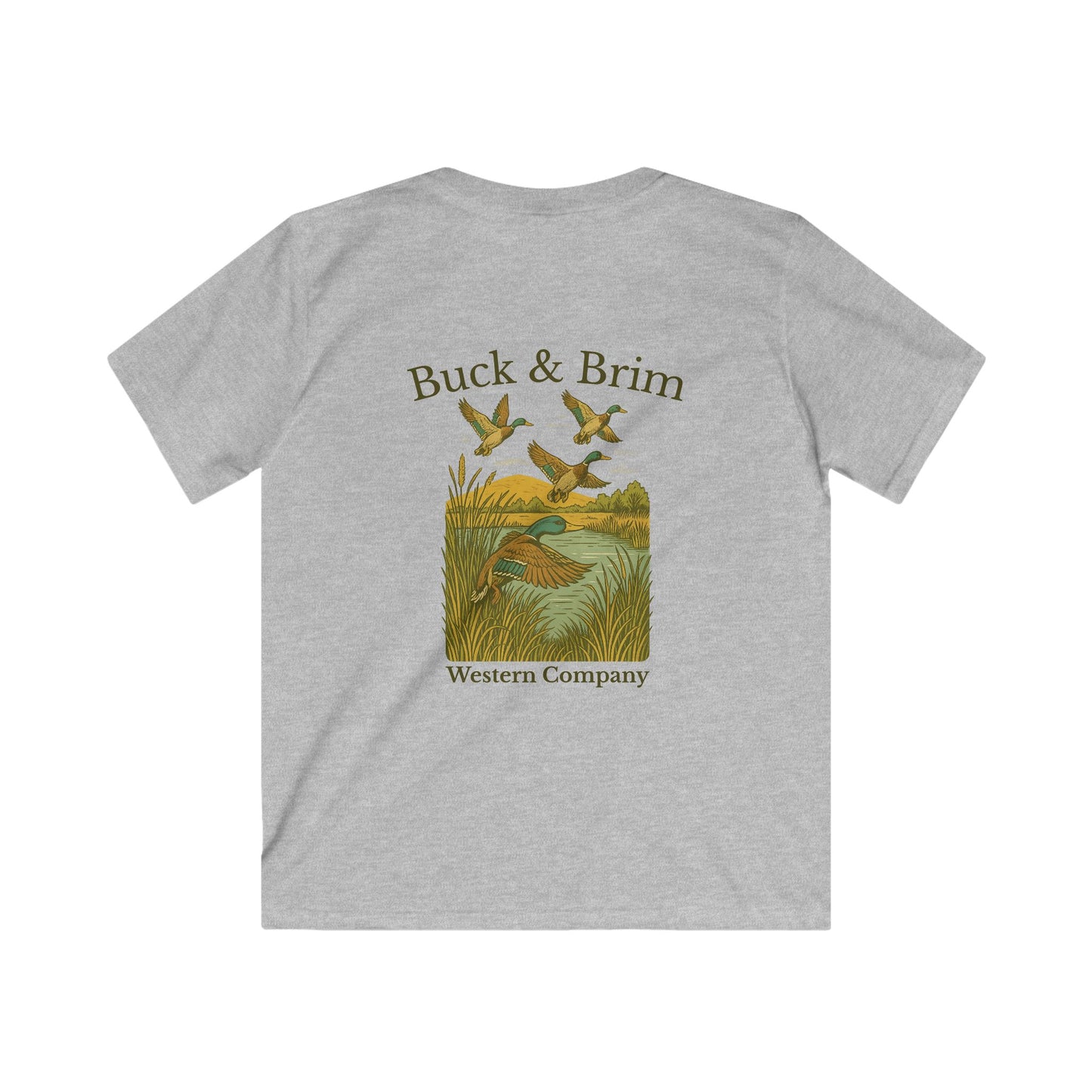 Kids Buck & Brim Duck Marsh T-Shirt