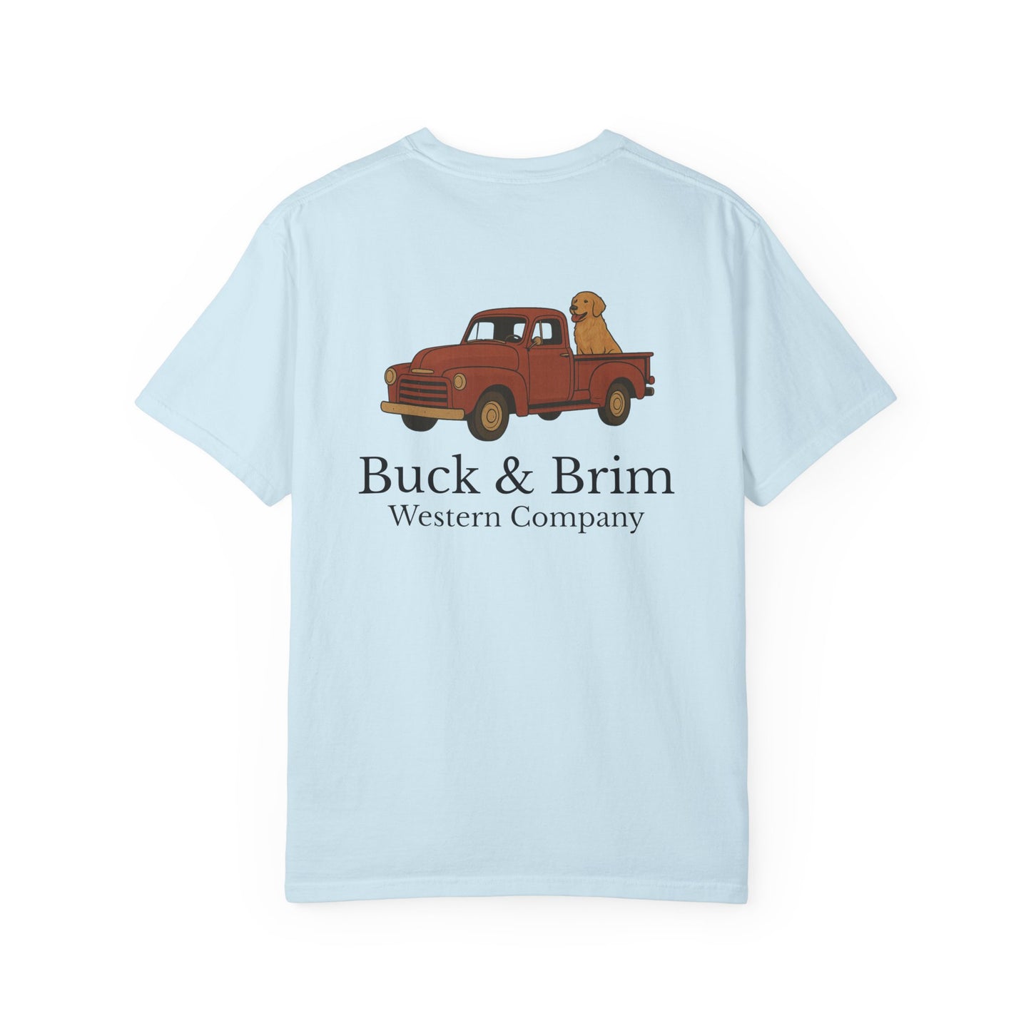 Buck & Brim Truck & Dog T-Shirt