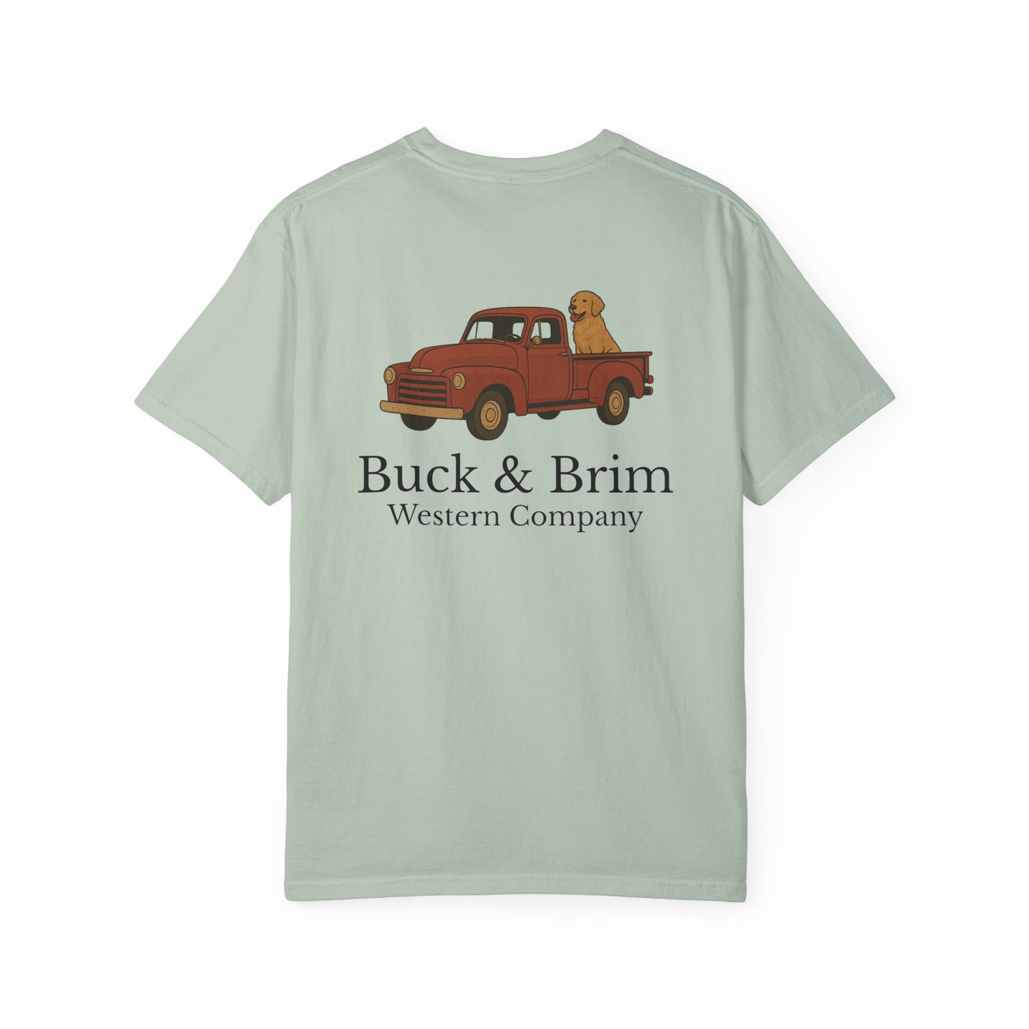 Buck & Brim Truck & Dog T-Shirt